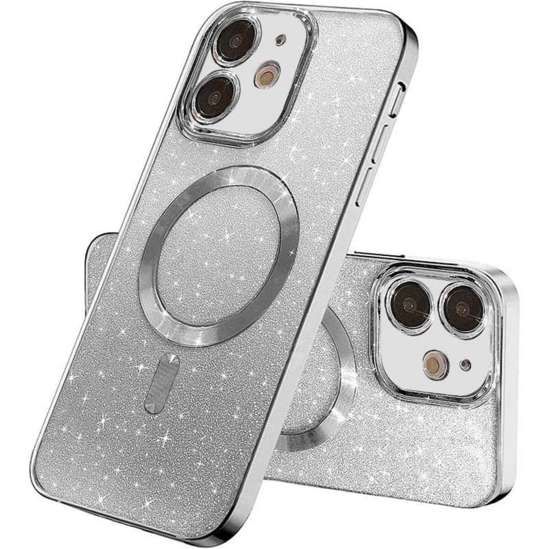 Чохол Shiny Magnetic для iPhone 11 срібний-0