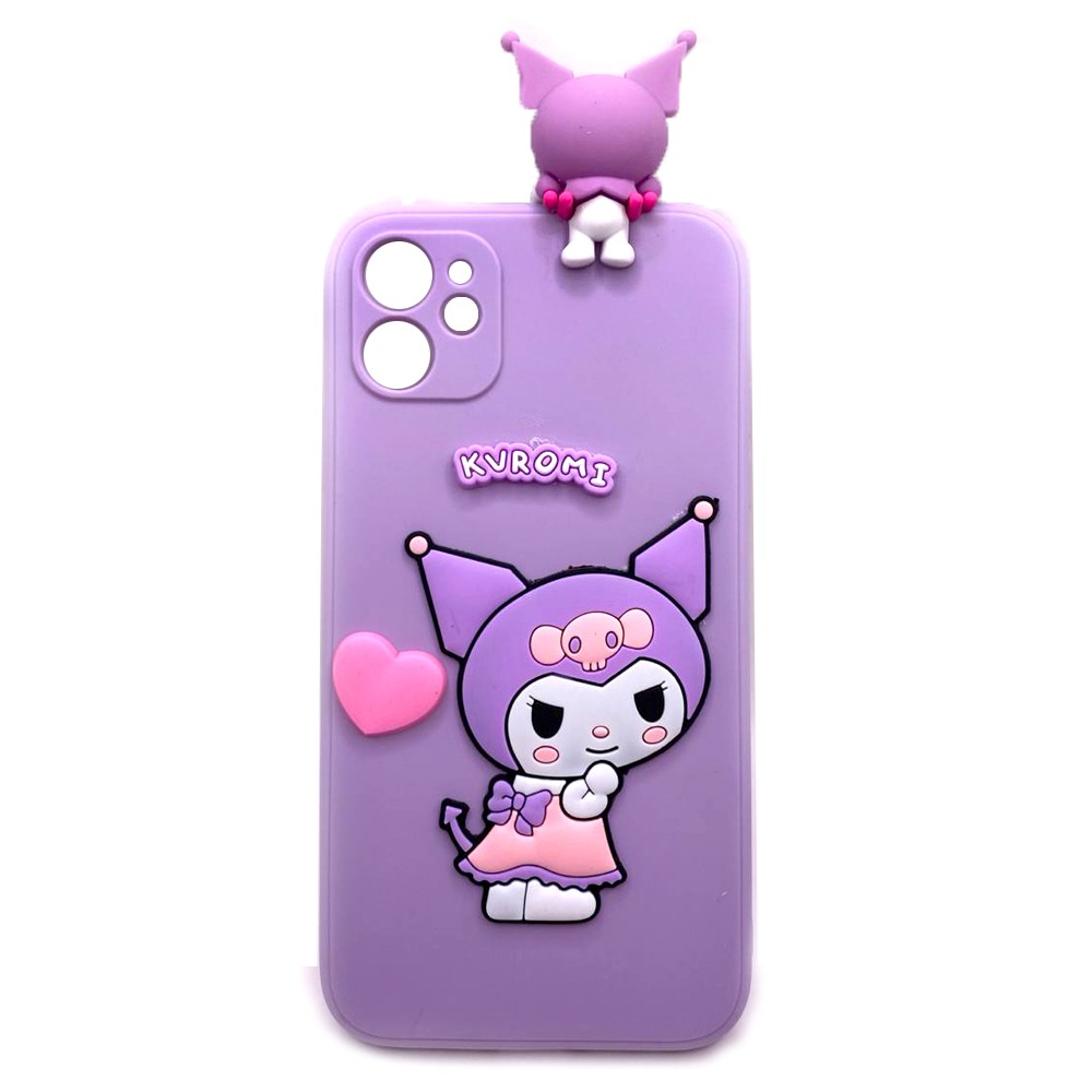 Чохол Kuromi для Iphone 11 (Purple)-0