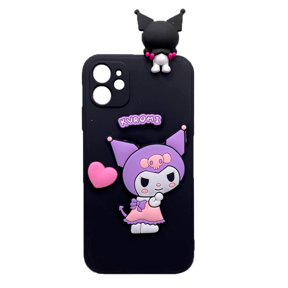 Чохол Kuromi для Iphone 11 (Black)-0