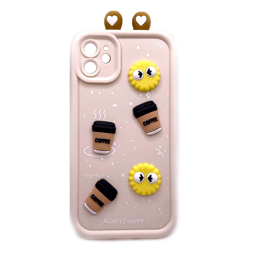 Чохол Pretty Toys with Ears для iPhone 11 (6.1") (Pink Sand)-0