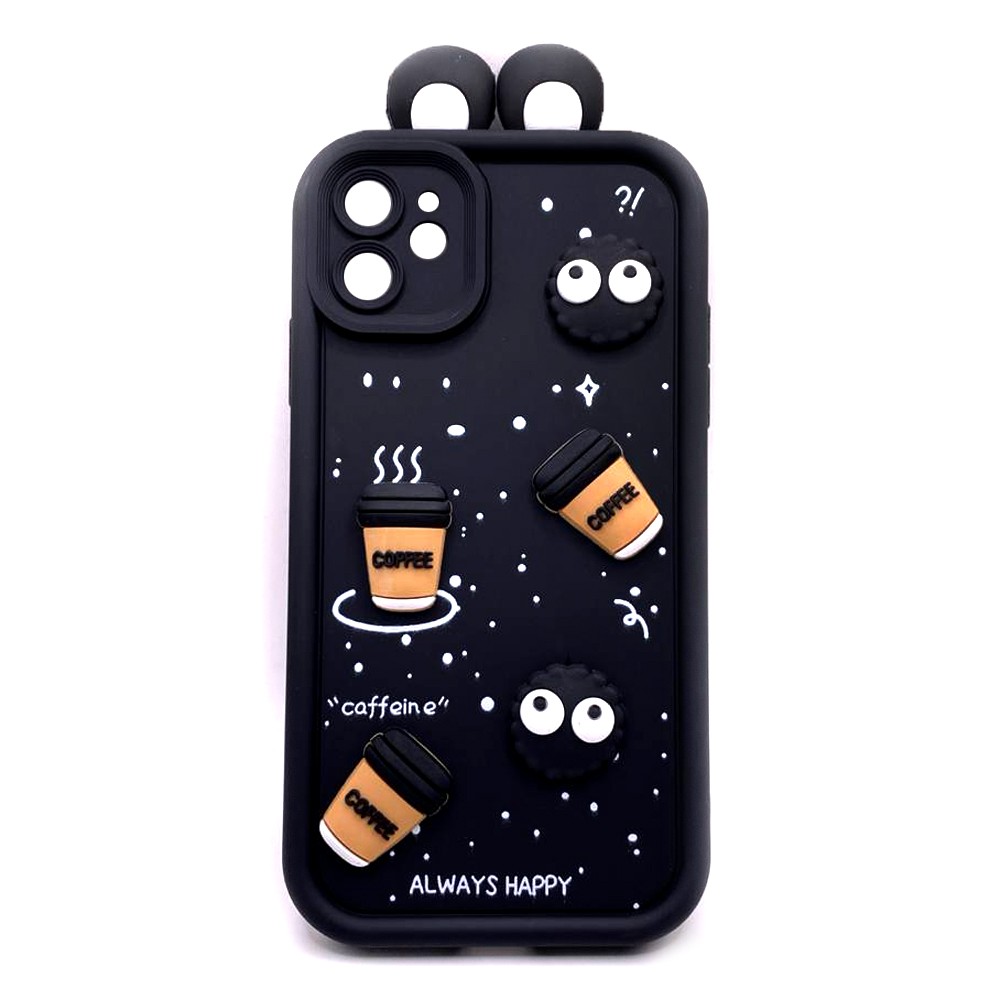 Чохол Pretty Toys with Ears для iPhone 11 (6.1") (Black)-0
