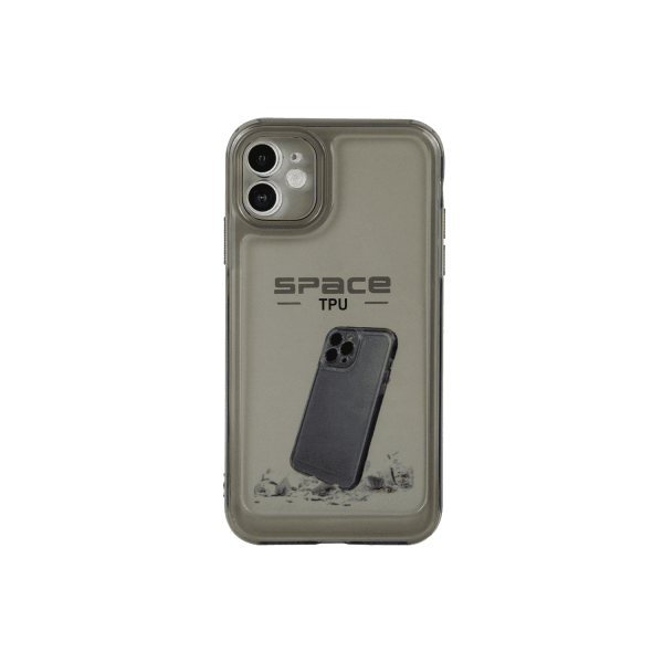 Накладка Space TPU для IPhone 11 сіра-0