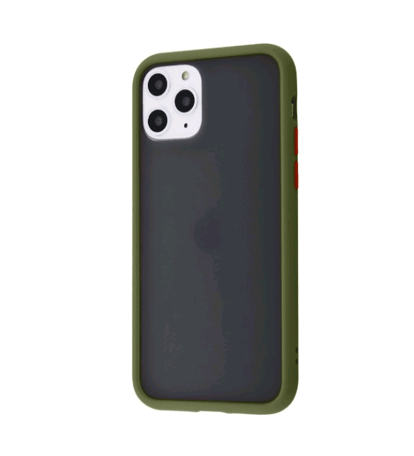Накладка Totu Gingle для IPhone 11 Pro pacific green/orange-0