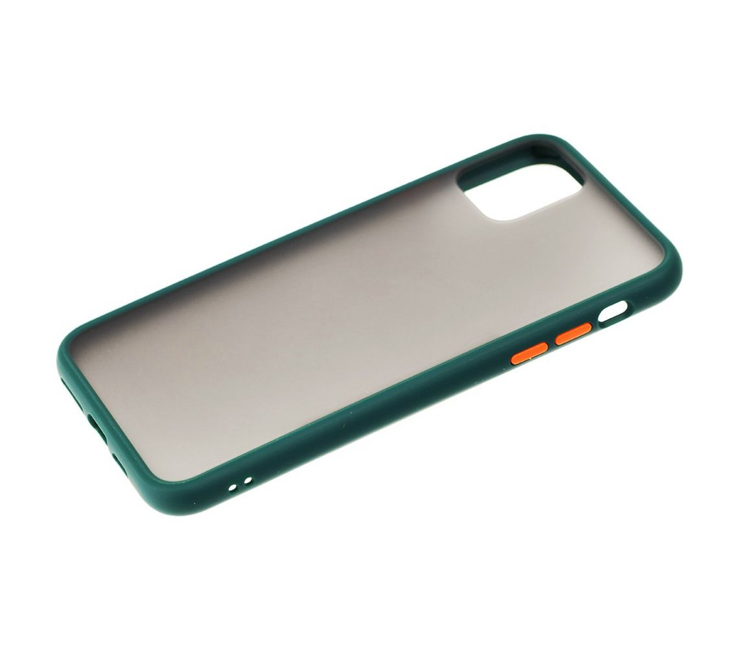 Накладка Totu Gingle для IPhone 11 Pro Max green/orange-1