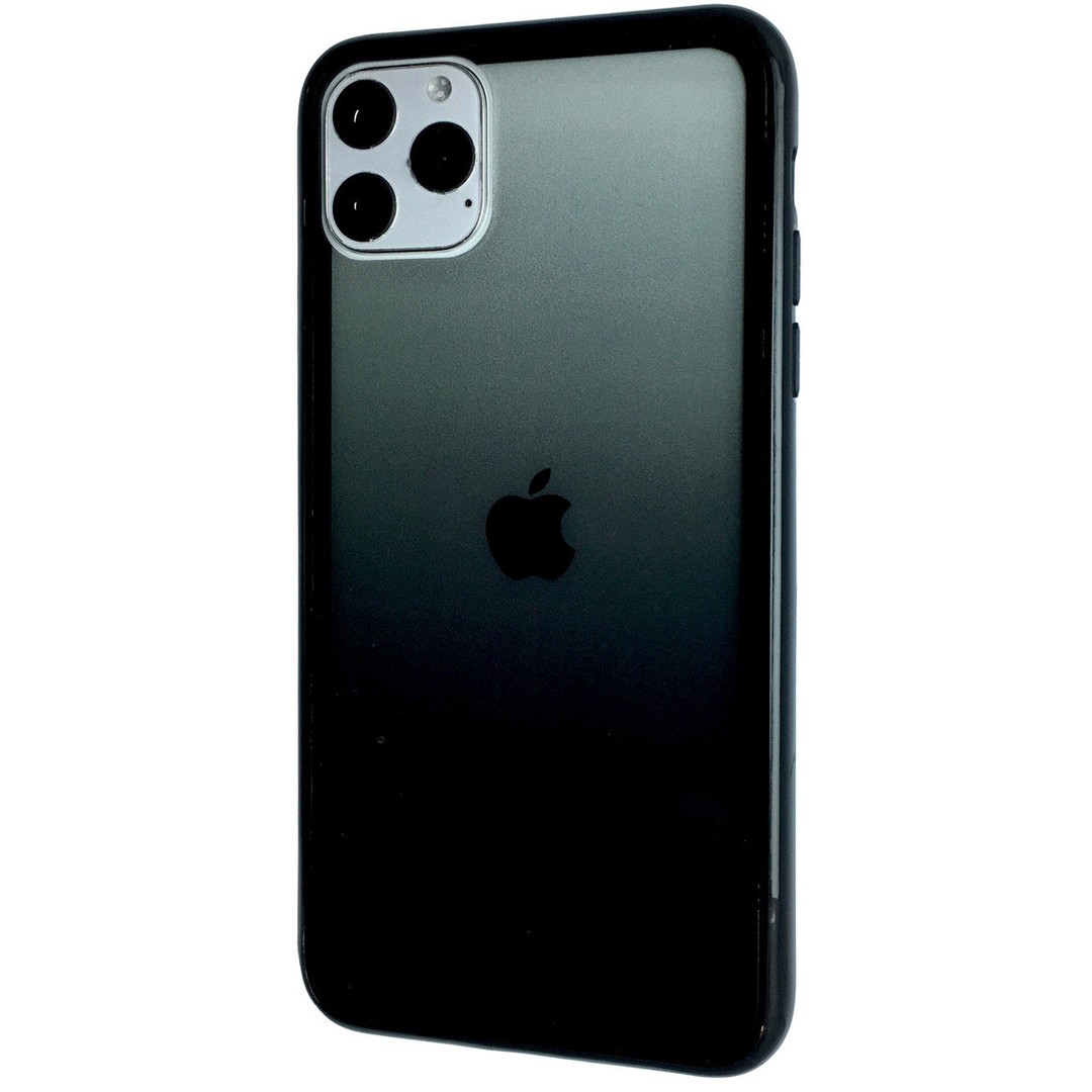 Накладка DK Silicone Form Gradient для Apple iPhone 11 Pro Max (black)-1