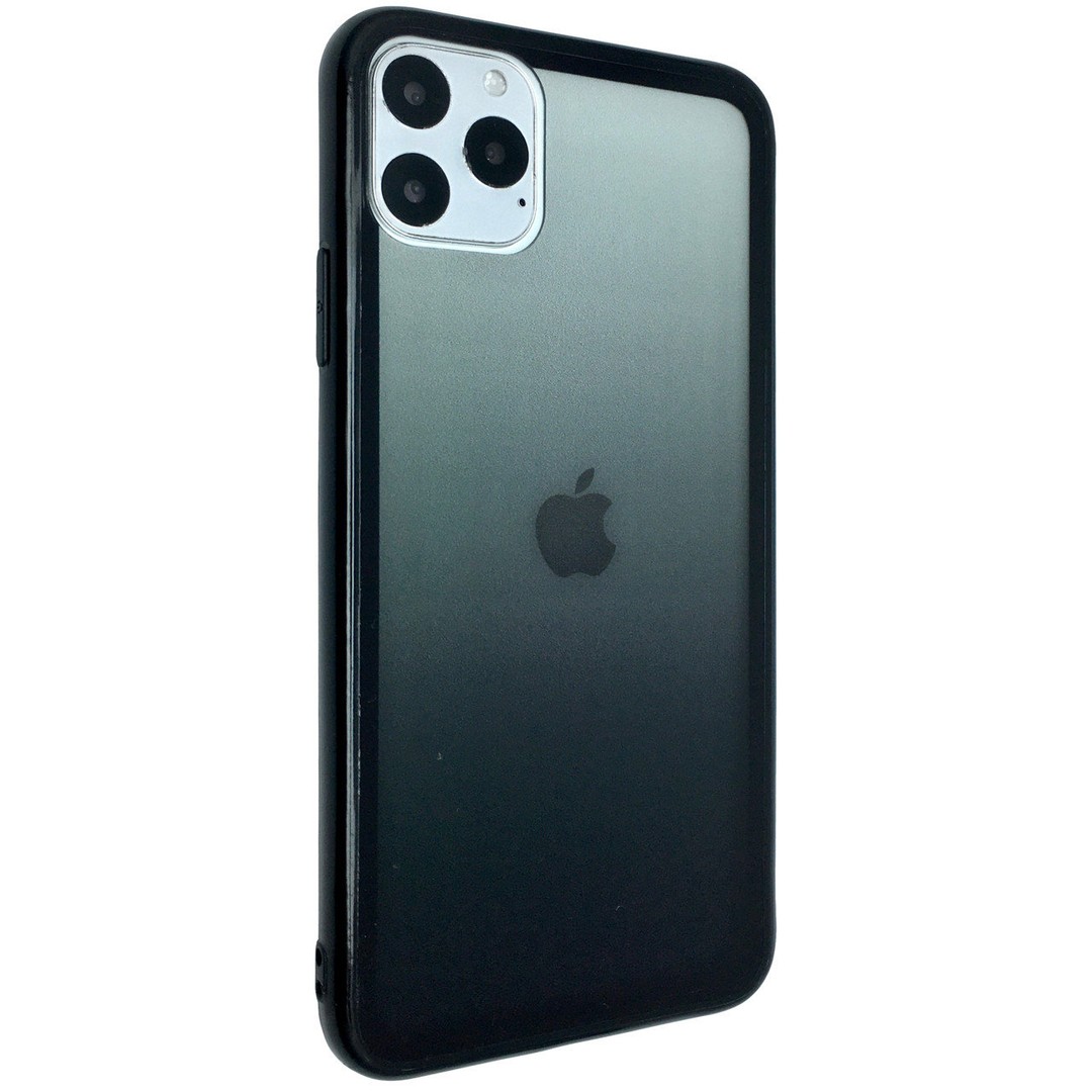 Накладка DK Silicone Form Gradient для Apple iPhone 11 Pro Max (black)-0