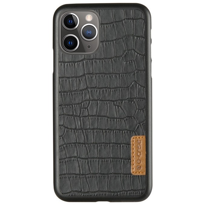 Чохол Сrocodile leather series для Apple iPhone 11 Pro Max (6.5") чорний-0