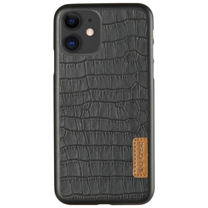 Чохол Сrocodile leather series для Apple iPhone 11  (6.1") чорний-0