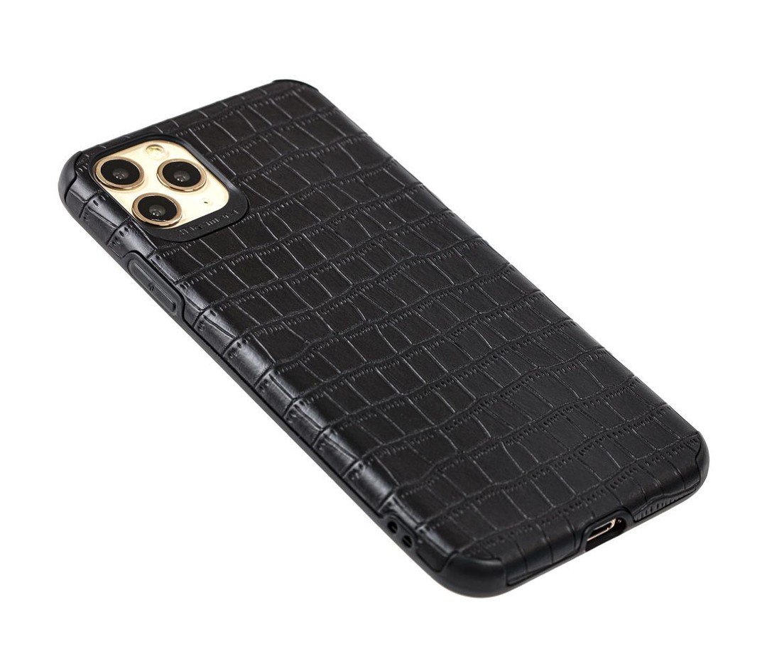 Чохол Epic Vivi Crocodile series для IPhone 11 Pro Max чорний-1