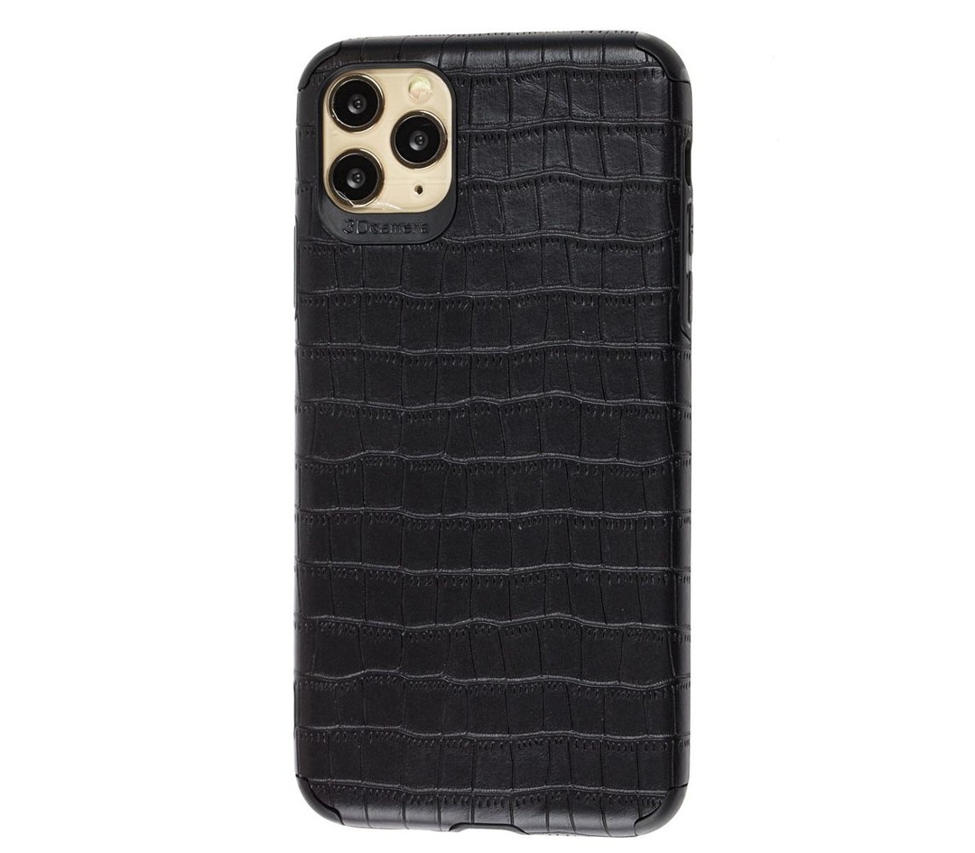 Чохол Epic Vivi Crocodile series для IPhone 11 Pro Max чорний-0