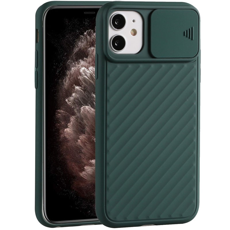 Чохол Camshield для  iPhone 11 (6.1") зелений-0
