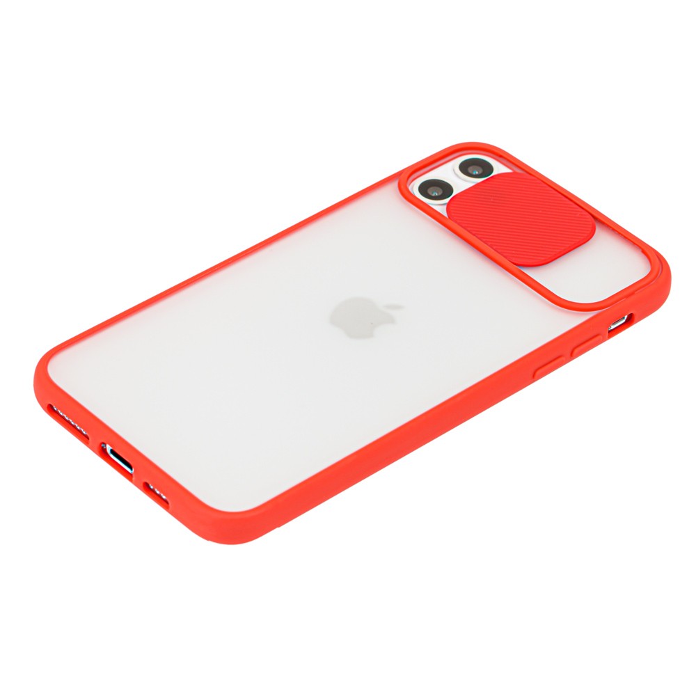 Накладка Camshield mate TPU для IPhone 11 червона шторка-2