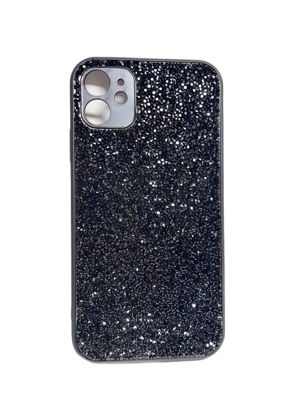 Накладка Grainy Diamonds для IPhone 11 чорна-0