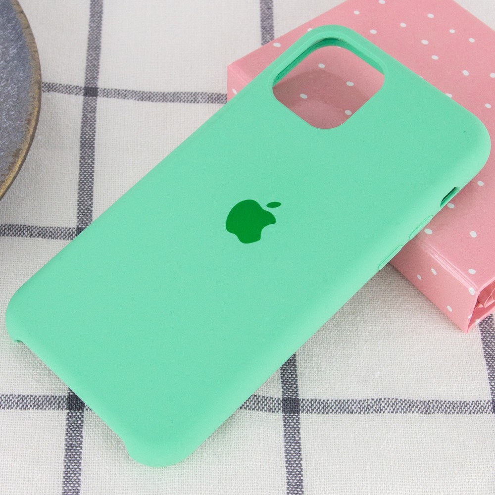 Silicone Case (AA) для iPhone 11 (6.1") (Spearmint)-1