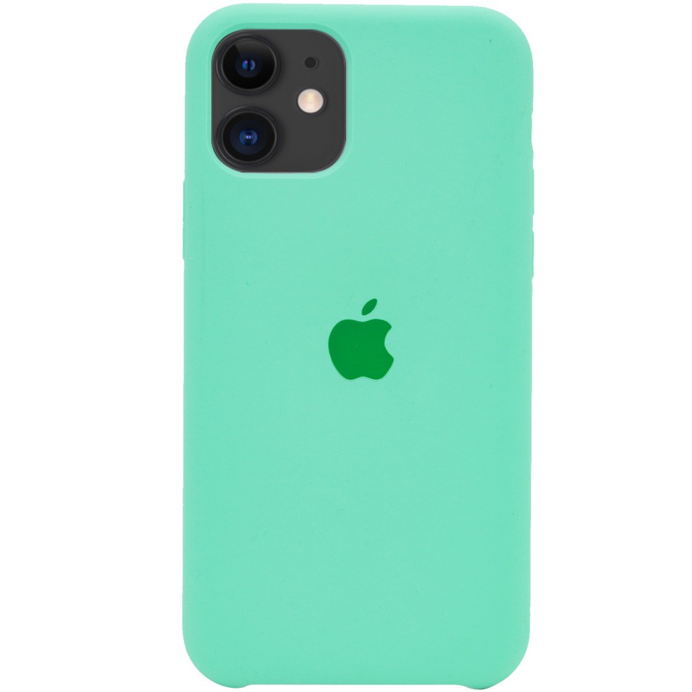Silicone Case (AA) для iPhone 11 (6.1") (Spearmint)-0