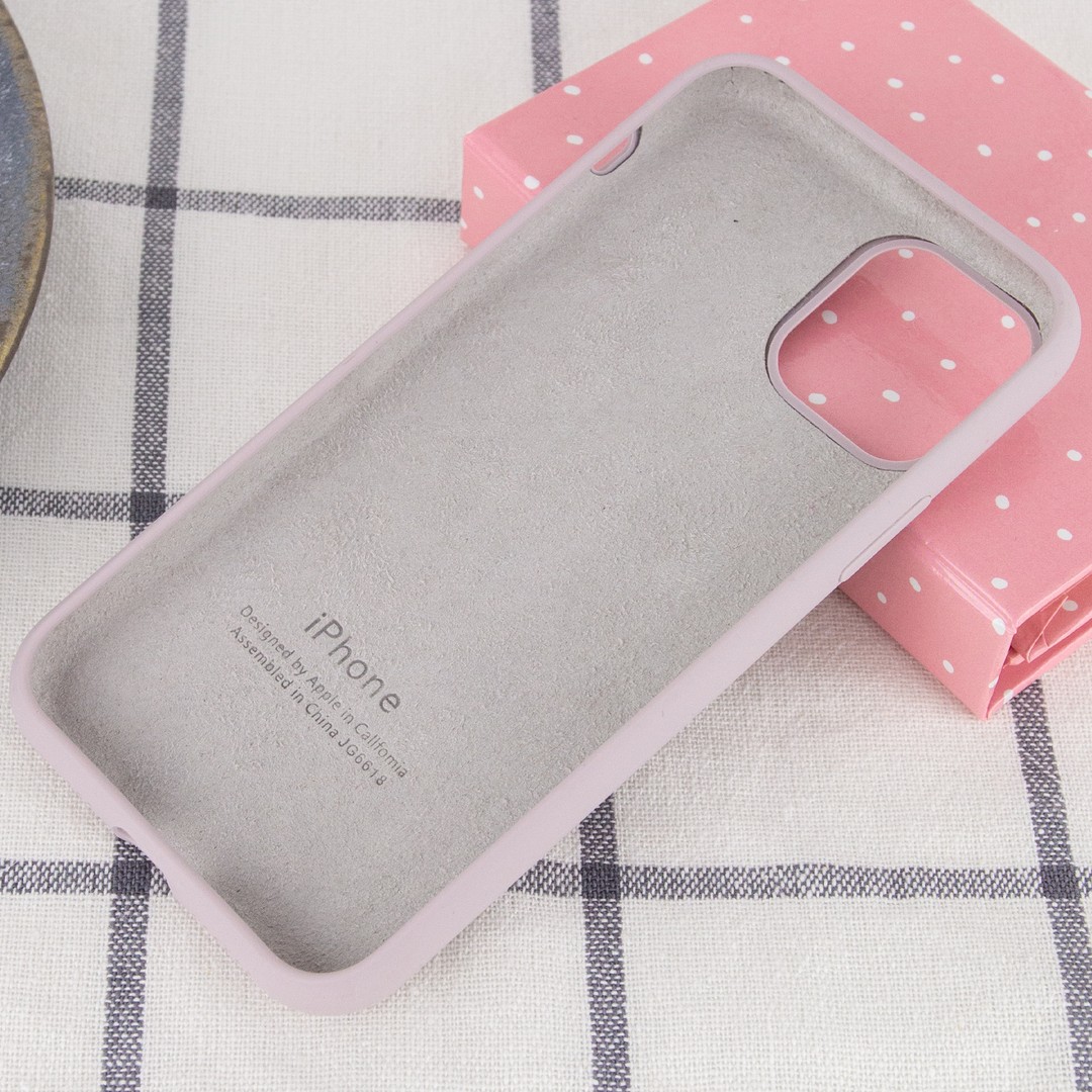 Silicone Case Full Protective для iPhone 11 (6.1") (Lavender)-2