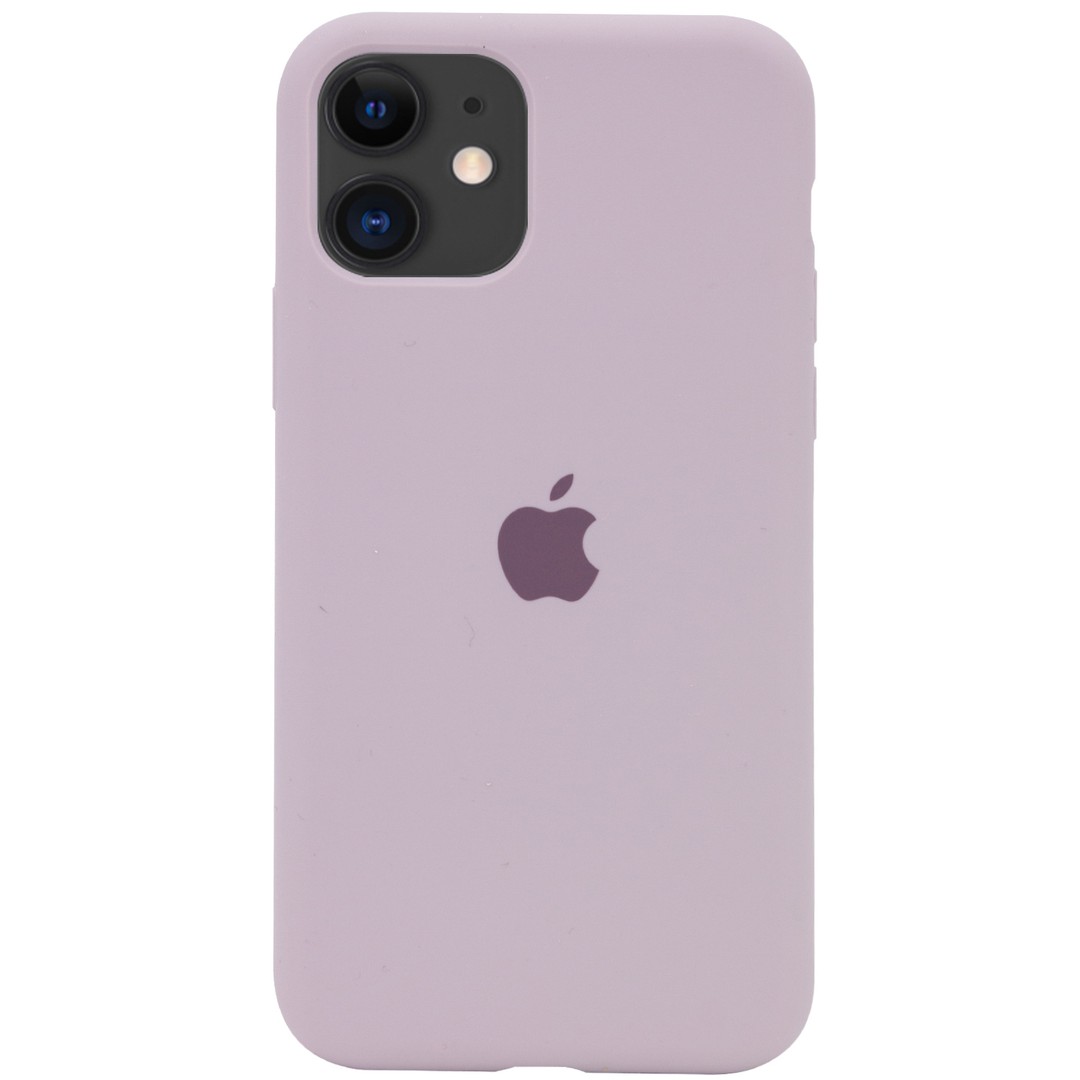 Silicone Case Full Protective для iPhone 11 (6.1") (Lavender)-0