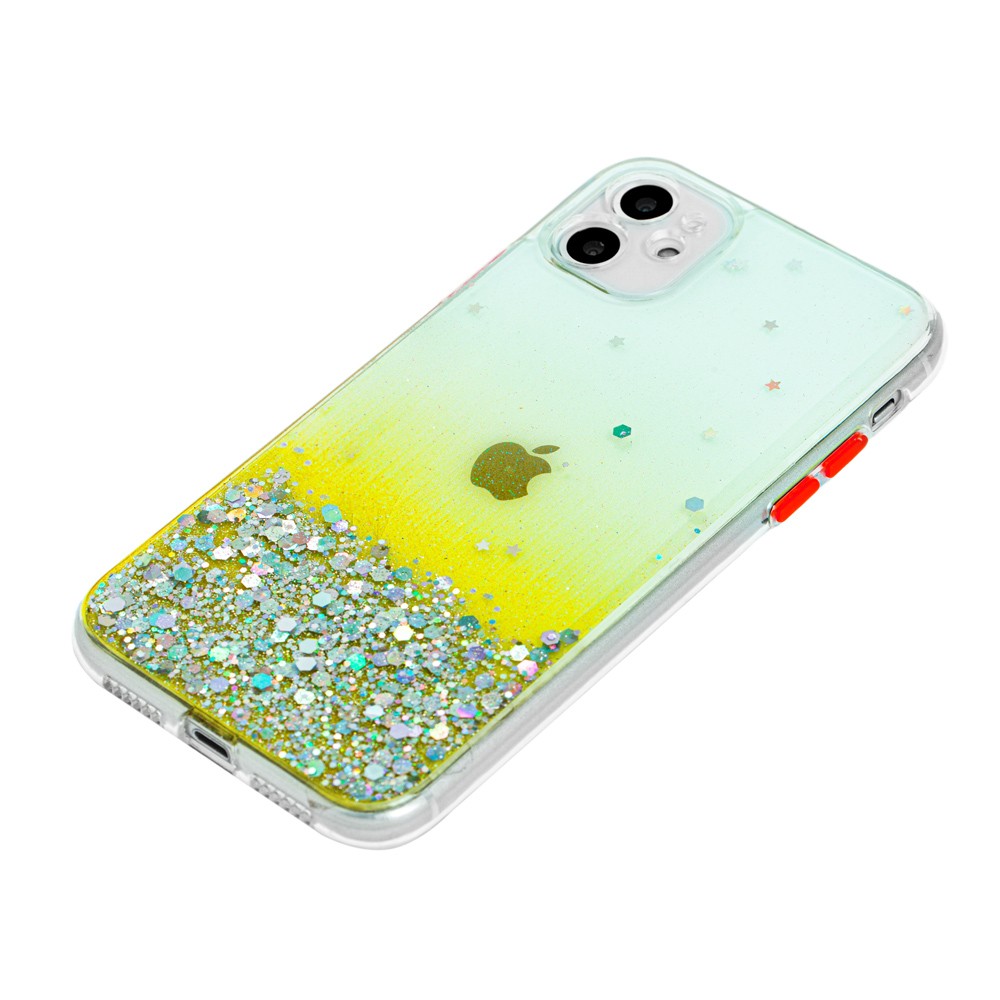 Накладка Glitter Bling Sequins для IPhone 11 прозора-1