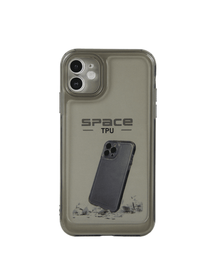 Накладка Space TPU для Iphone 16 Pro сіра-0