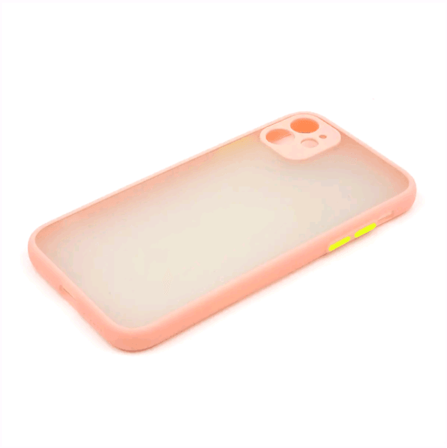 Накладка Totu Gingle Camera для IPhone 11 рожевий-0
