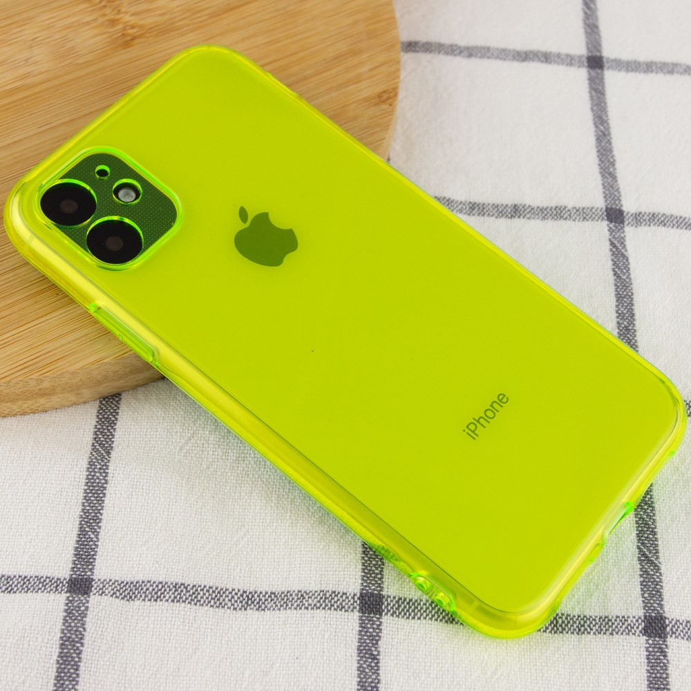 Накладка Matte Camera для iPhone 11 (6.1") (Light Green)-1