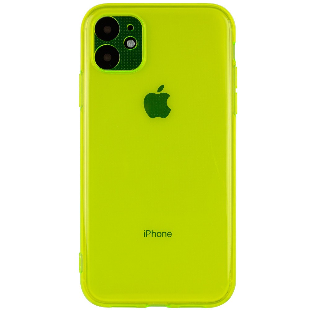 Накладка Matte Camera для iPhone 11 (6.1") (Light Green)-0