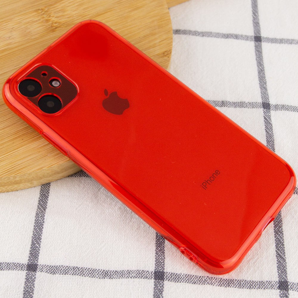 Накладка Matte Camera для iPhone 11 (6.1") (Red)-1