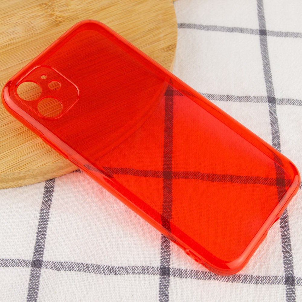 Накладка Matte Camera для iPhone 11 (6.1") (Red)-2