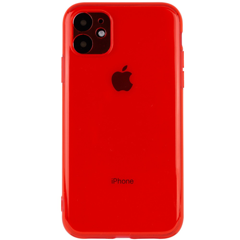 Накладка Matte Camera для iPhone 11 (6.1") (Red)-0