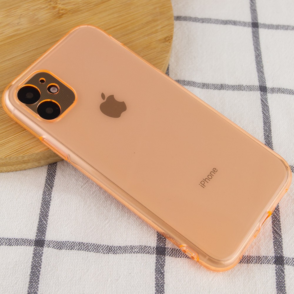 Накладка Matte Camera для iPhone 11 (6.1") (Orange)-1