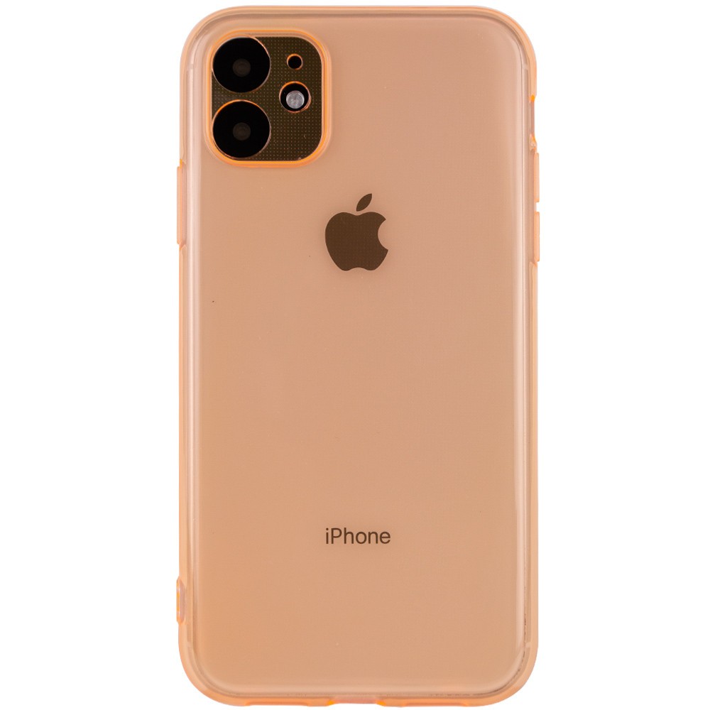 Накладка Matte Camera для iPhone 11 (6.1") (Orange)-0