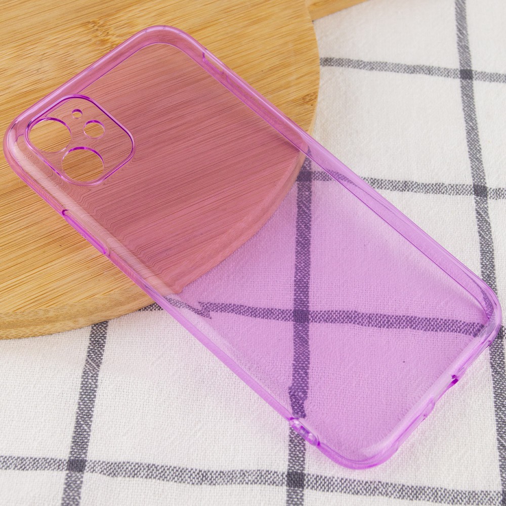 Накладка Matte Camera для iPhone 11 (6.1") (Lilac)-2