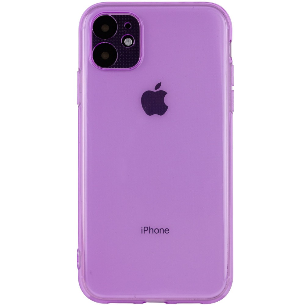 Накладка Matte Camera для iPhone 11 (6.1") (Lilac)-0