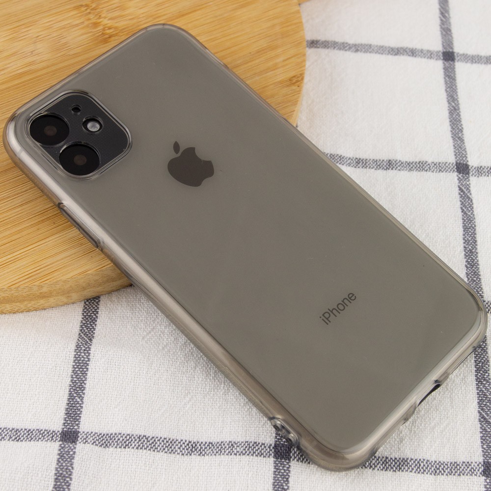 Накладка Matte Camera для iPhone 11 (6.1") (Black)-1