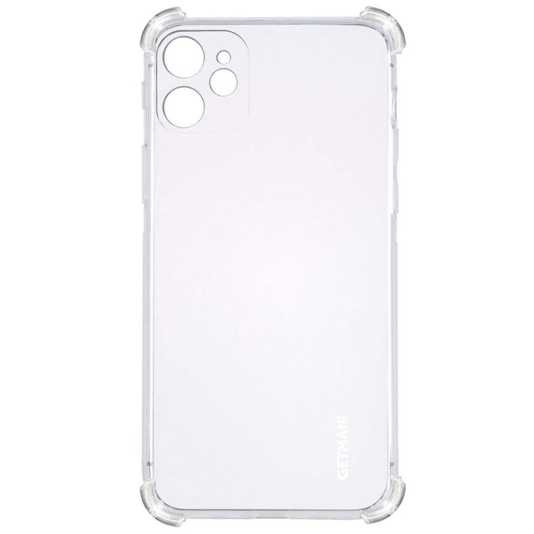 Накладка GETMAN Ease logo WXD для iPhone 11 (6.1") прозора-0