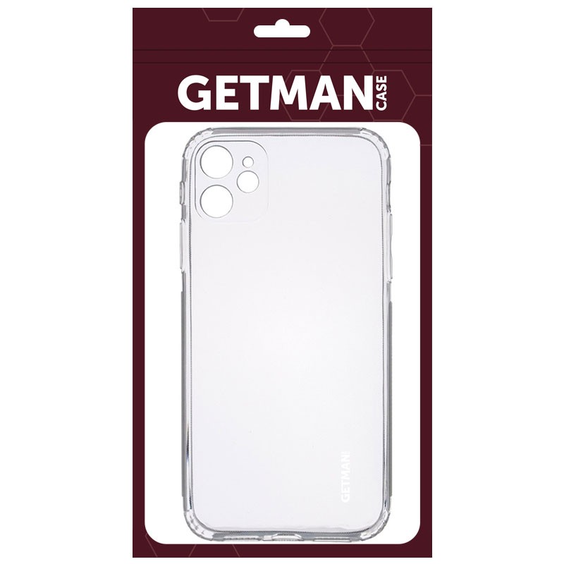 Накладка GETMAN Clear 1,0 mm для  iPhone 11 (6.1")  прозора-1