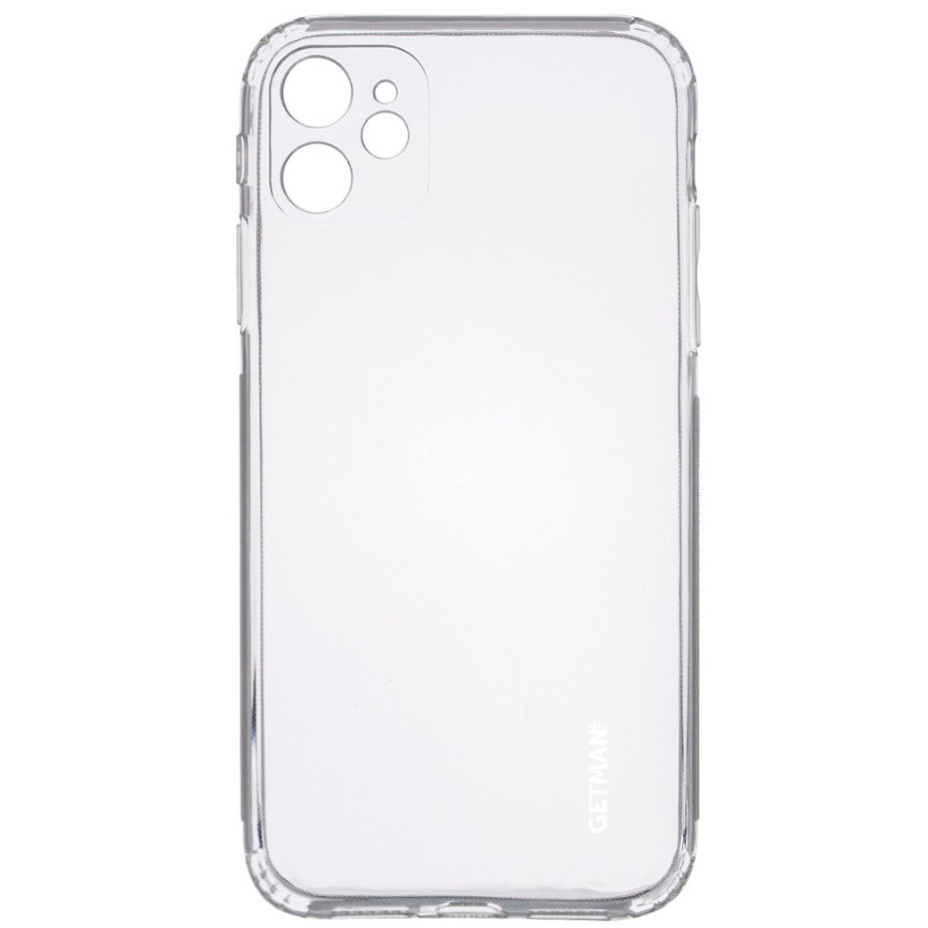 Накладка GETMAN Clear 1,0 mm для  iPhone 11 (6.1")  прозора-0