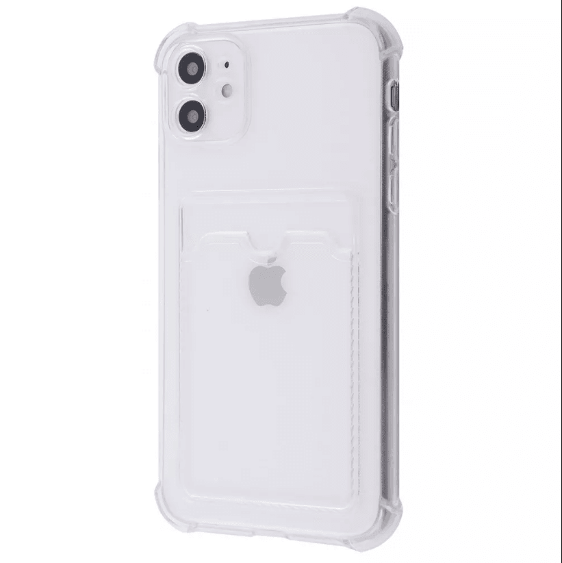 Накладка WXD Space Card Pocket для Iphone 11 (силікон)-0