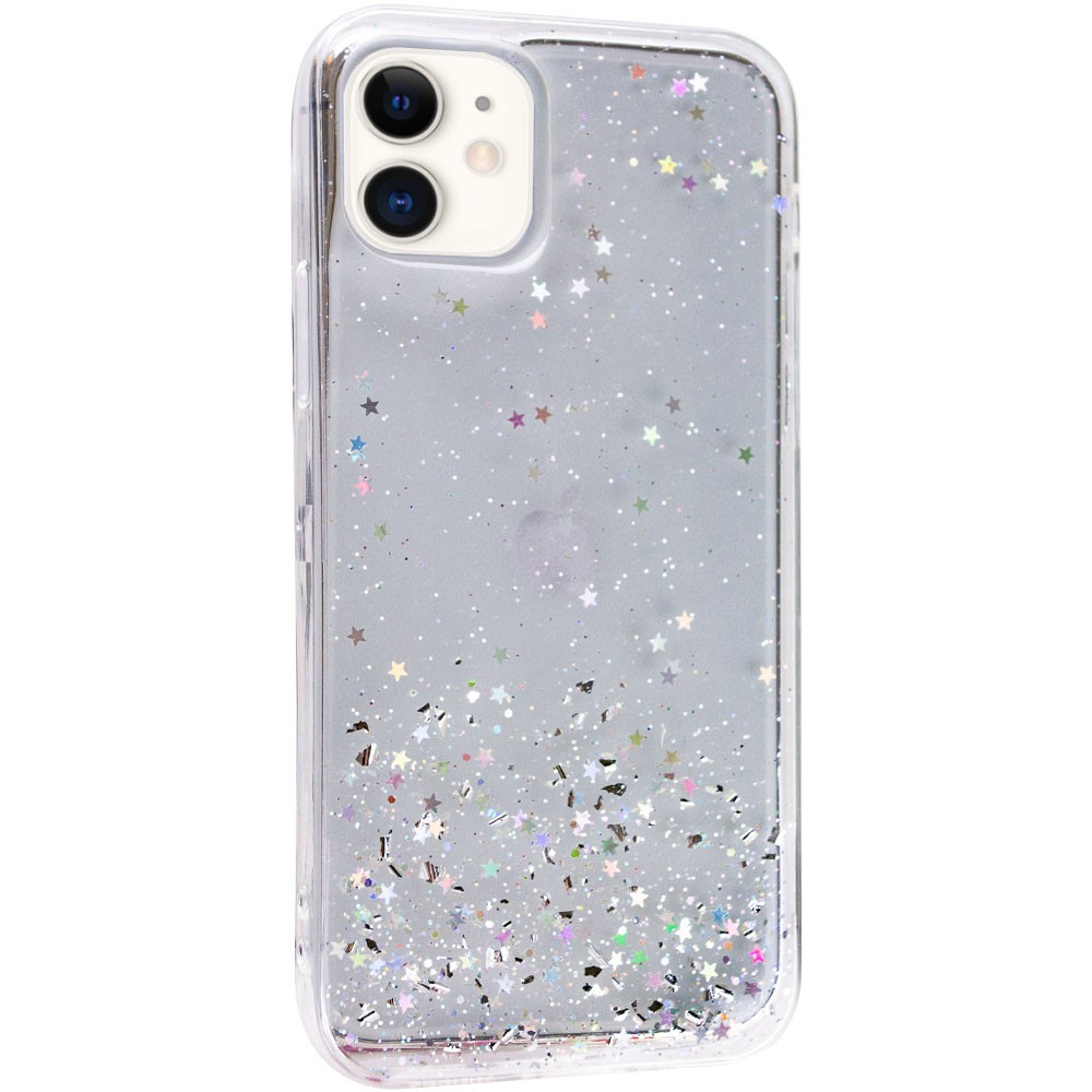 Накладка Star Glitter для IPhone 12/12 Pro прозора-0