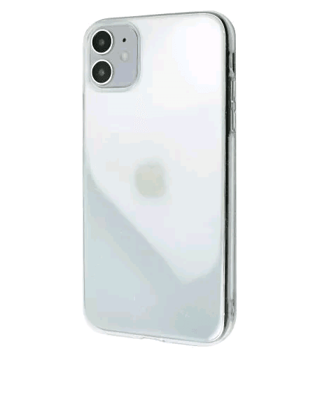 Накладка Molan Cano Glossy Jelly для IPhone 11 прозора з блискітками-0