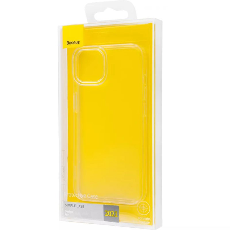 Накладка Baseus Simple для iPhone 11 (6.1") прозора силіконова-1