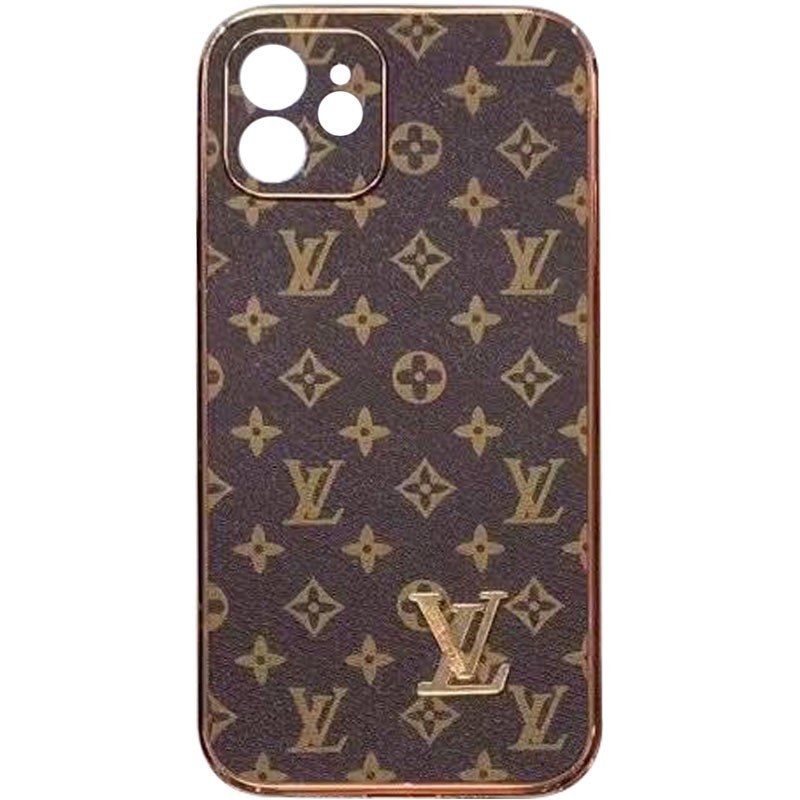 Накладка LV для Iphone 11 ( Коричнева)-0
