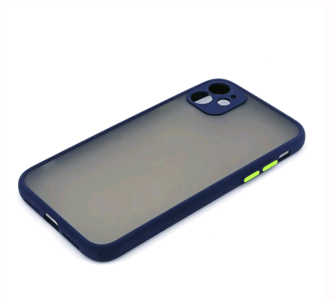 Накладка Totu Gingle Camera для IPhone 11 синя-0