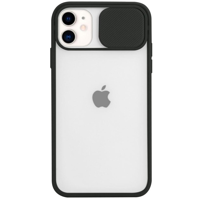 Накладка Camshield mate TPU для IPhone 11 Чорна-0
