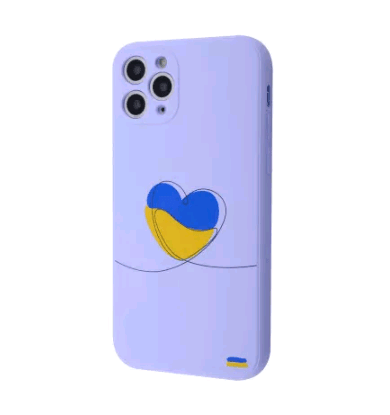 Накладка Ukraine Edition Case для iPhone XR (ukraine heart color)-0