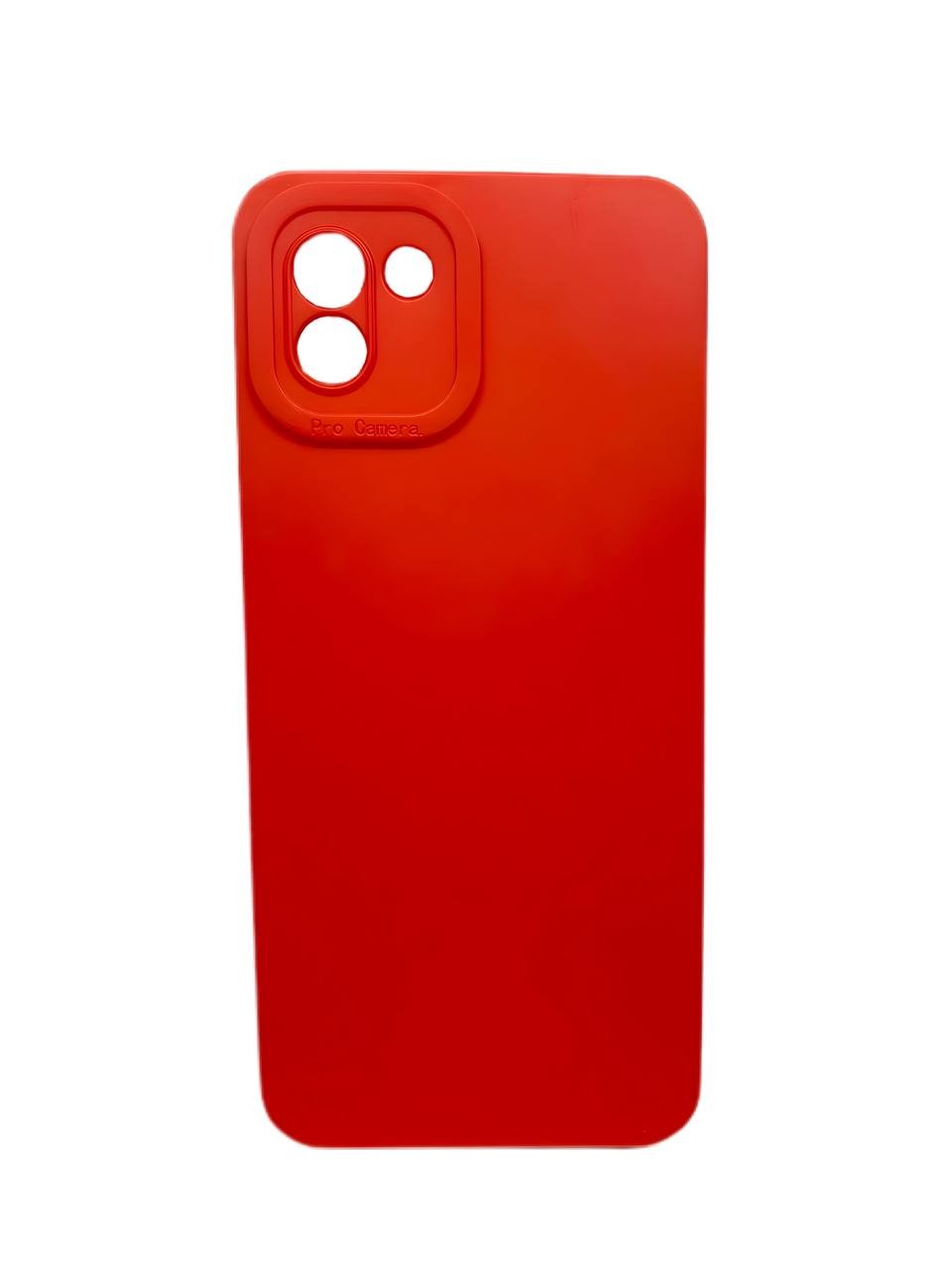 Накладка Matte Lux для Samsung A03  Red-0