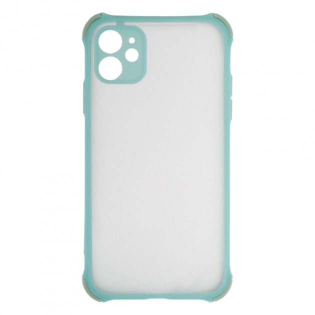 Накладка Armor Frame для Iphone 11 бірюзова-0