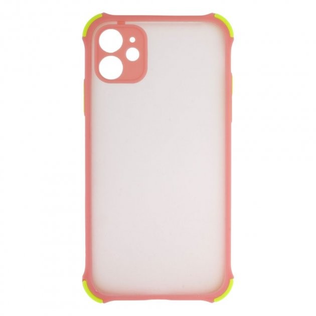 Накладка Armor Frame для Iphone 11 рожева-0