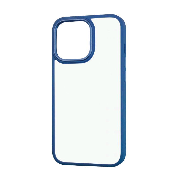 Накладка FIBRA Metallic Matte для Iphone 13 (Blue)-0