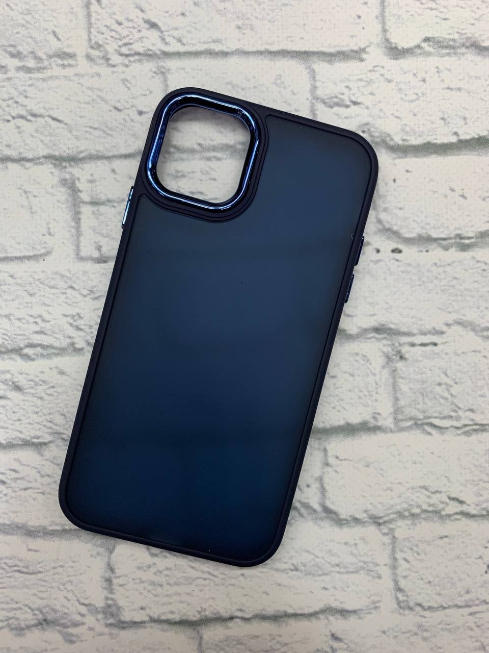 Накладка FIBRA Metallic Matte для Iphone 11 (Blue)-0